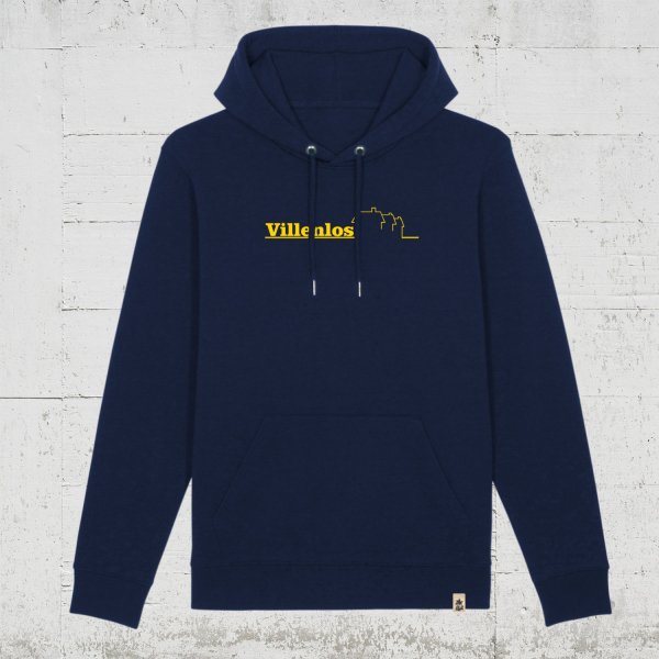 VILLENLOS | Bio Hoodie unisex french navy