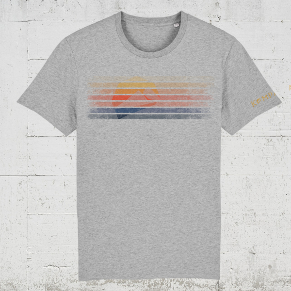 Kompanja Logo Stripes front | Bio T-Shirt Men