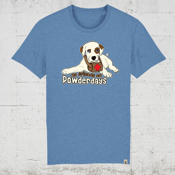 No Friends On Powderdays | Bio T-Shirt Men