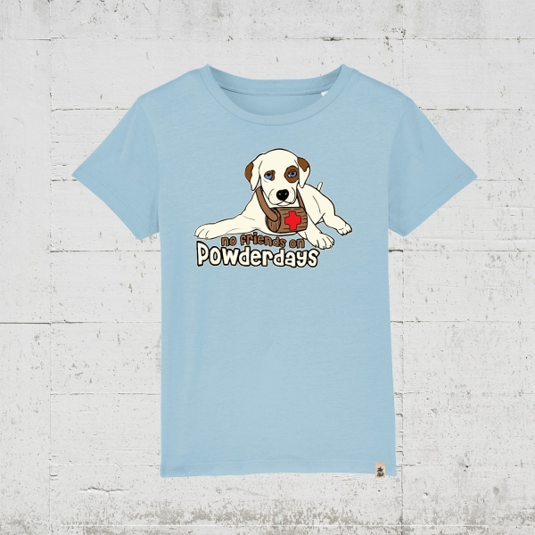 No Friends On Powderdays | T-Shirt Kids