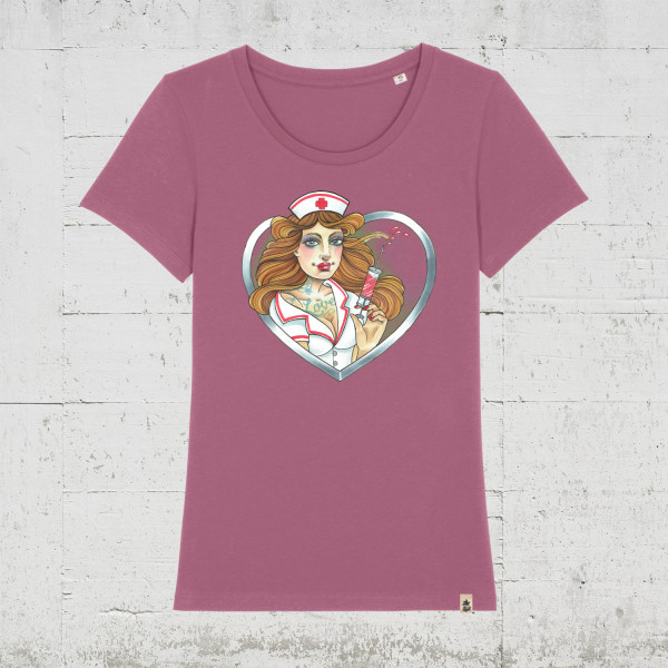 Cutekarin - Love Injection | Bio T-Shirt Women HLP Artists