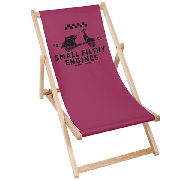 SFE Filthy Scooter | Liegestuhl Deck Chair - burgundy