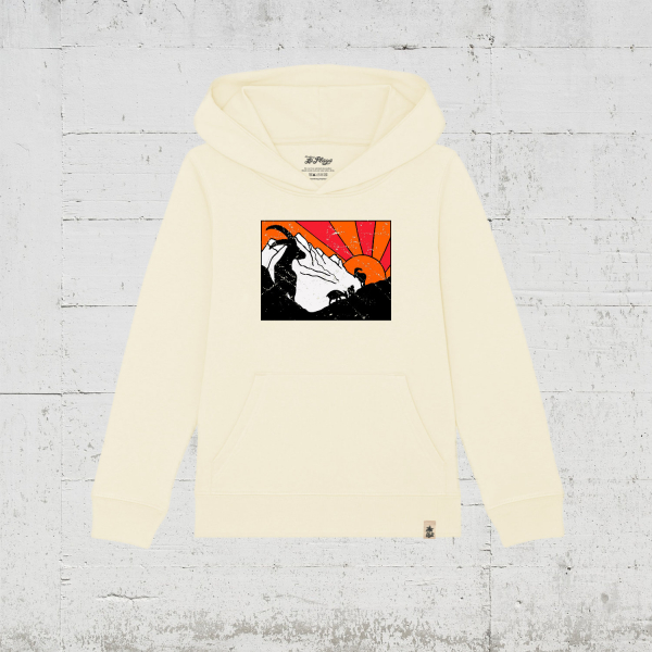 Backcountry | Bio Hoodie Kids - natural raw