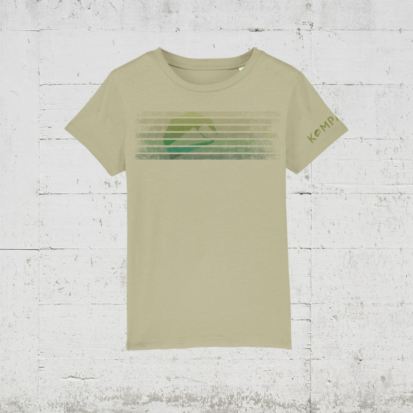 Kompanja Logo Stripes front | T-Shirt Kids