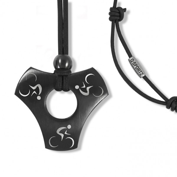 Biking Amulett-Dreiecks-Kette Q-Sportz