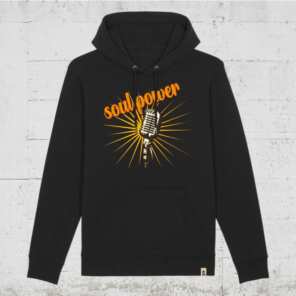 Soul Power | Bio Hoodie unisex black