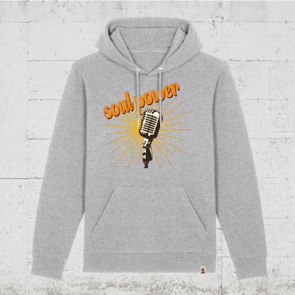 Soul Power | Bio Hoodie unisex heather grey