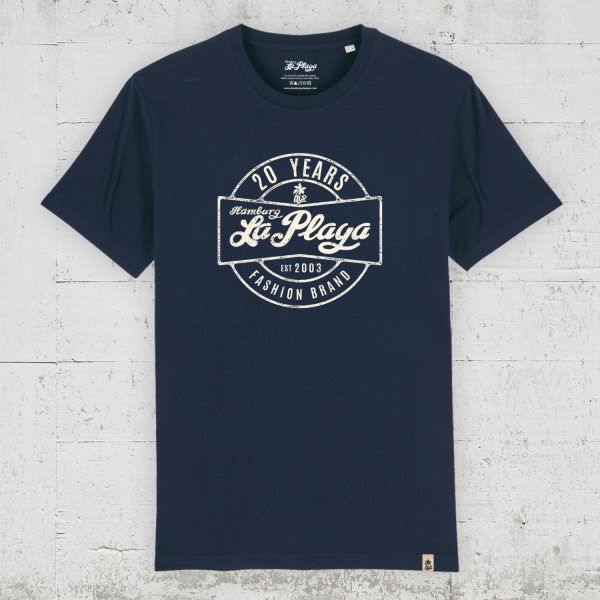 20 Years HLP | Bio T-Shirt Men - french navy