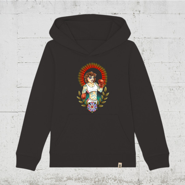 Cutekarin - Knock Out | HLP Artists Tattoo-Art Kids Hoodie