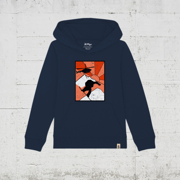 Heliboarder | Bio Hoodie Kids - french navy