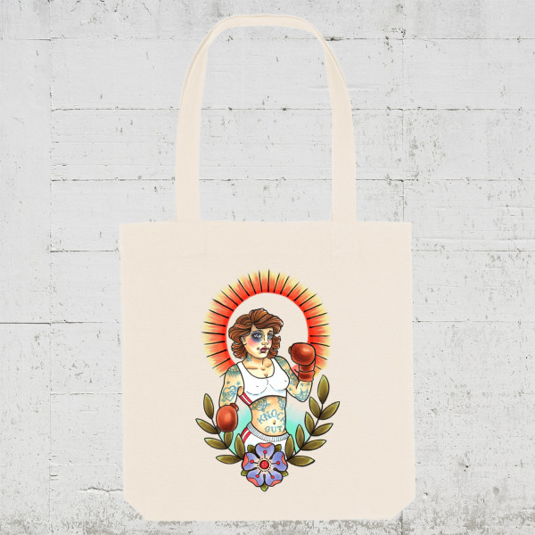 Cutekarin - Knock Out | Bio Tote Bag HLP Artists