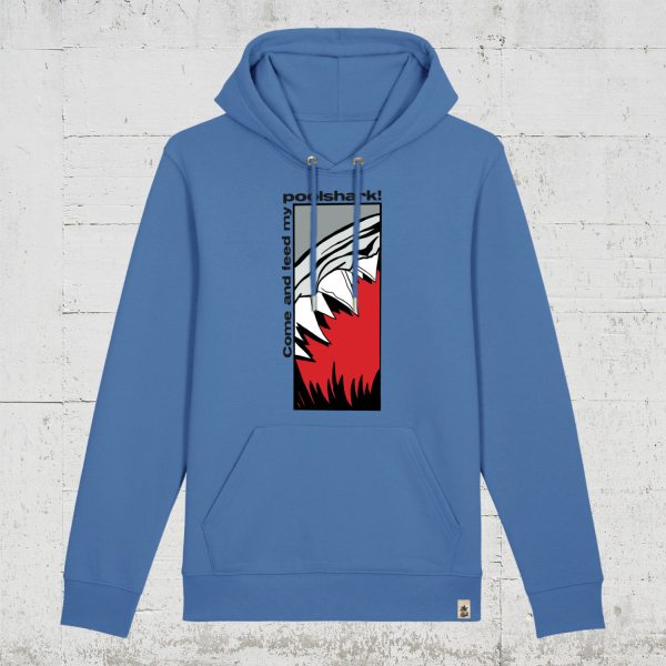 Poolshark | Bio Hoodie unisex bright blue