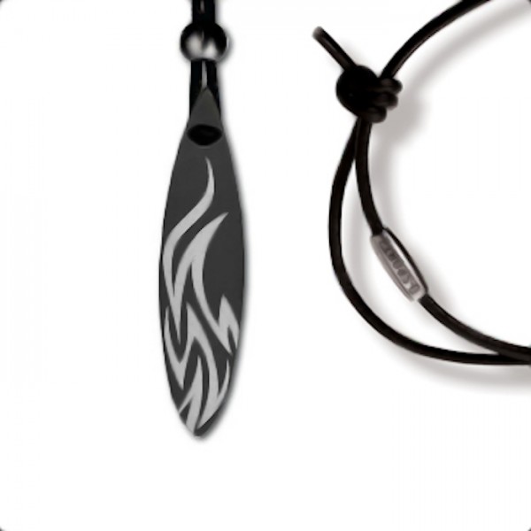 Surfboard Flamed Two.One Surf-Kette Q-Sportz