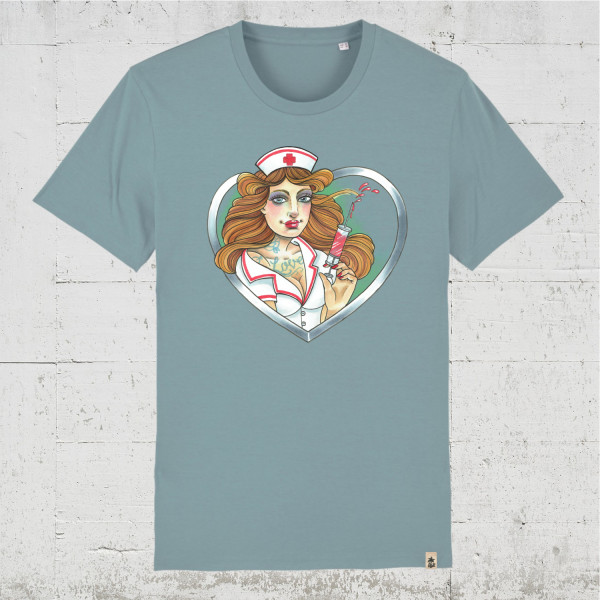 Cutekarin - Love Injection | Bio T-Shirt Men HLP Artists citadel blue