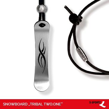 Snowboard Tribal Two.One Snowboard-Kette Q-Sportz