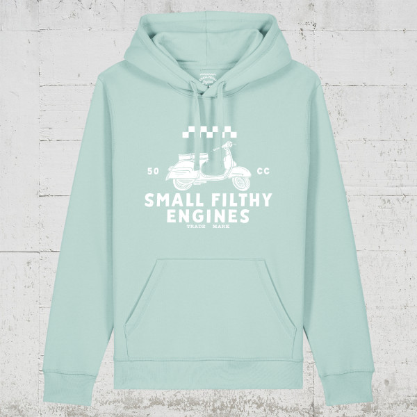 SFE Filthy Scooter | HLP Artists Bio Hoodie unisex - caribbean blue