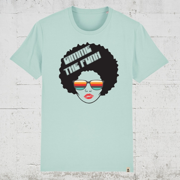 Mrs Funk | Bio T-Shirt Men caribbean blue