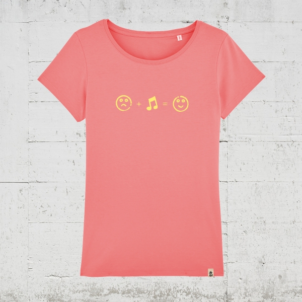 sad. music. happy. | Bio T-Shirt Women
