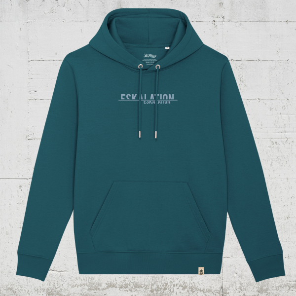 Eskalation | Bio Hoodie unisex front - stargazer
