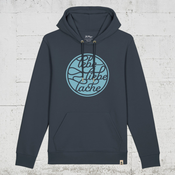 About Paper - lebe, liebe, lache | Bio Hoodie unisex HLP Artists
