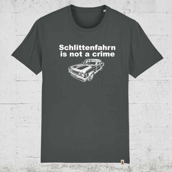 Schlittenfahrn is not a crime | Bio T-Shirt Men