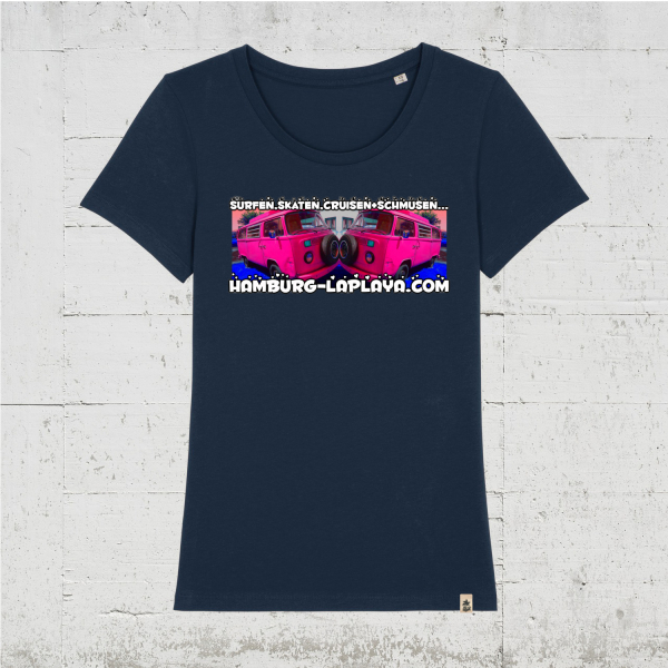 Surfen Skaten | Bio T-Shirt Women french navy