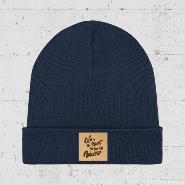 Life is too short for boring music!| Bio Rib Beanie unisex