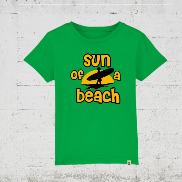 Sun Of A Beach | Bio T-Shirt Kids - fresh green