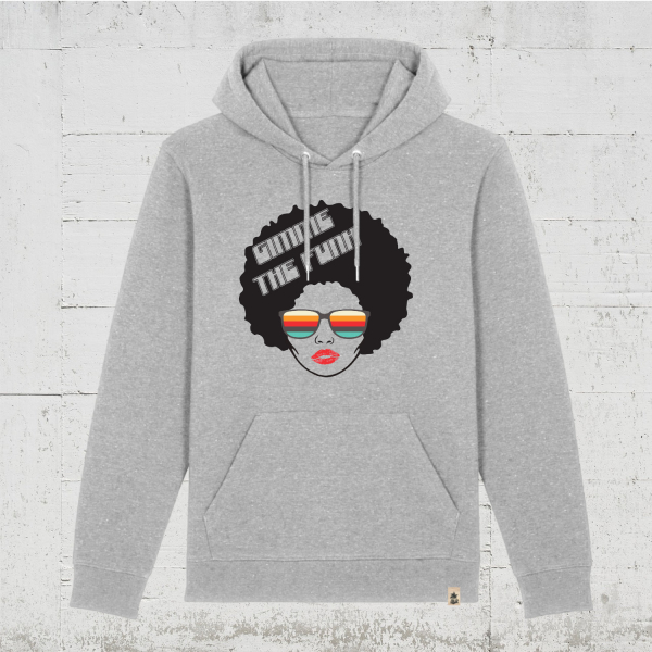 Mrs Funk | Bio Hoodie unisex heather grey