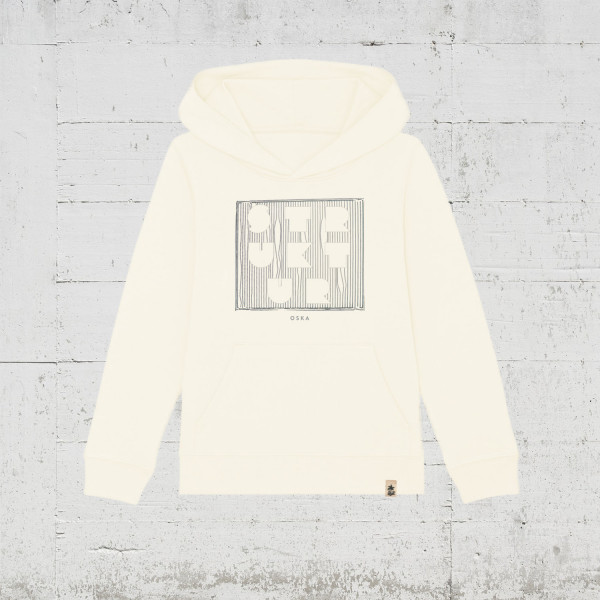 Oska O - Struktur | Bio Hoodie Kids HLP-Artists