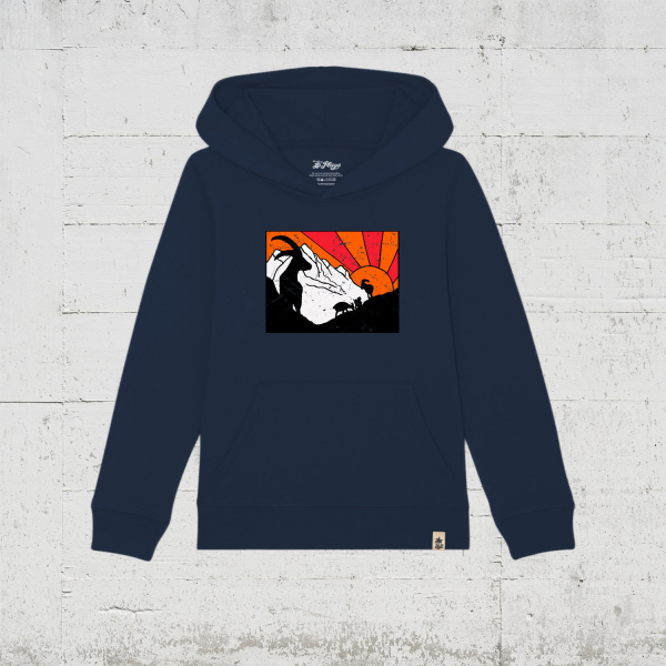 Backcountry | Bio Hoodie Kids - french navy