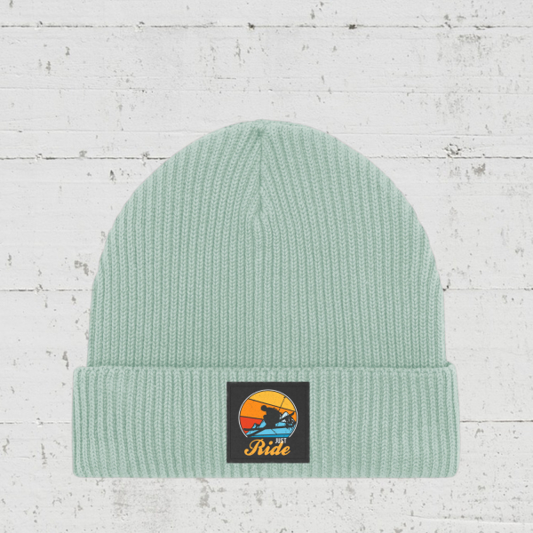 Just Ride - Ski Edition | Fisherman Beanie unisex - aloe