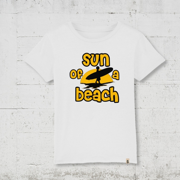 Sun Of A Beach | Bio T-Shirt Kids - white